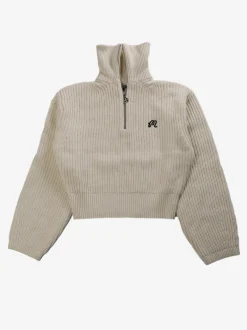 Knitwear>MALBON Anais Quarter Zip Knit Sweater