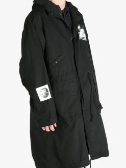 Jackets & Coats>UNDERCOVER Appliqué Coat