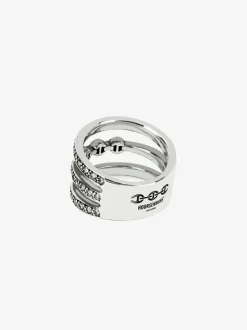 Jewelry>HOORSENBUHS Asset Triple Band With Diamonds