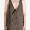 Jackets & Coats>ZIGGY CHEN Asymmetric Oversized Waistcoat