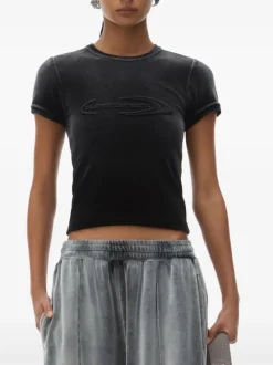 T-shirts>alexanderwang.t Baby Tee