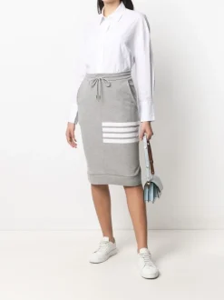 Skirts>THOM BROWNE 4 Bar Classic Sack Skirt