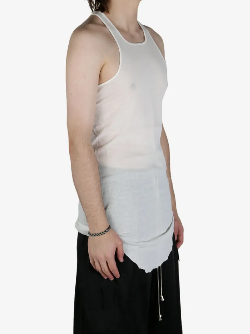 T-shirts>RICK OWENS Basic Rib Tank