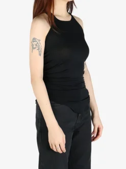 Tops>RICK OWENS LILIES Basic Tank Top