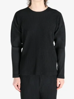 T-shirts>HOMME PLISSE ISSEY MIYAKE Basics Long Sleeve T-Shirt