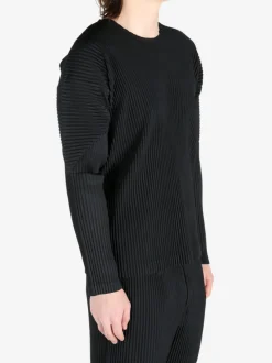 T-shirts>HOMME PLISSE ISSEY MIYAKE Basics Long Sleeve T-Shirt