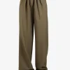 Pants>DRIES VAN NOTEN Belted Wool Trouser