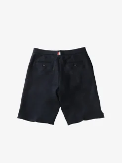 Shorts>THOM BROWNE Bermuda Shorts In Boiled Cotton Wool Herringbone
