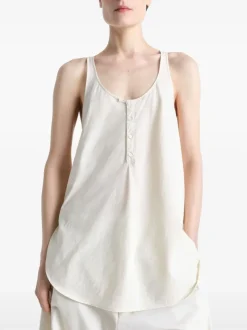 Tops>LEMAIRE Bias Cut Tank Top