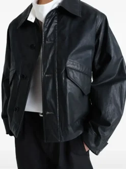 Jackets & Coats>LEMAIRE Biker Blouson