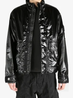 Jackets & Coats>STONE ISLAND Biker Jacket