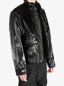 Jackets & Coats>STONE ISLAND Biker Jacket