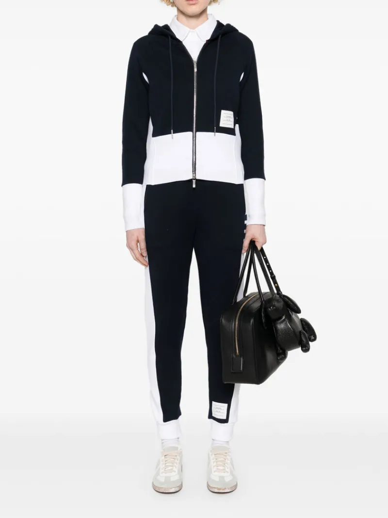 Sweats & Hoodies>THOM BROWNE Blouson Zip Up Hoodie