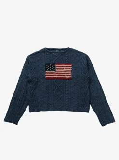 Knitwear>POLO RALPH LAUREN Boatneck Pullover Sweater