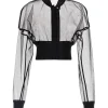 Jackets & Coats>RICK OWENS Bomber Flight Jkt Cropped