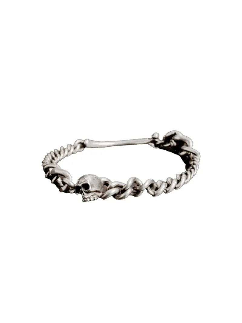 Jewelry | Jewelry>WERKSTATT MUNCHEN Bracelet Fine Skull M2601 TW