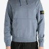 Sweats & Hoodies>STONE ISLAND Brushed Organic Cotton Fleece