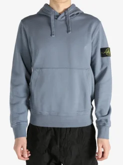 Sweats & Hoodies>STONE ISLAND Brushed Organic Cotton Fleece