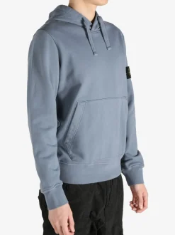 Sweats & Hoodies>STONE ISLAND Brushed Organic Cotton Fleece