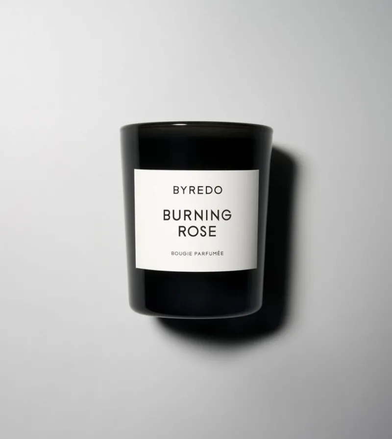 Candles & Scent>BYREDO Burning Rose Mini Fragrance Candle
