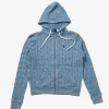 Knitwear>POLO RALPH LAUREN Cable-Knit Zip Up Hoodie
