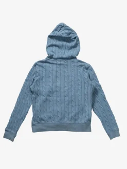 Knitwear>POLO RALPH LAUREN Cable-Knit Zip Up Hoodie