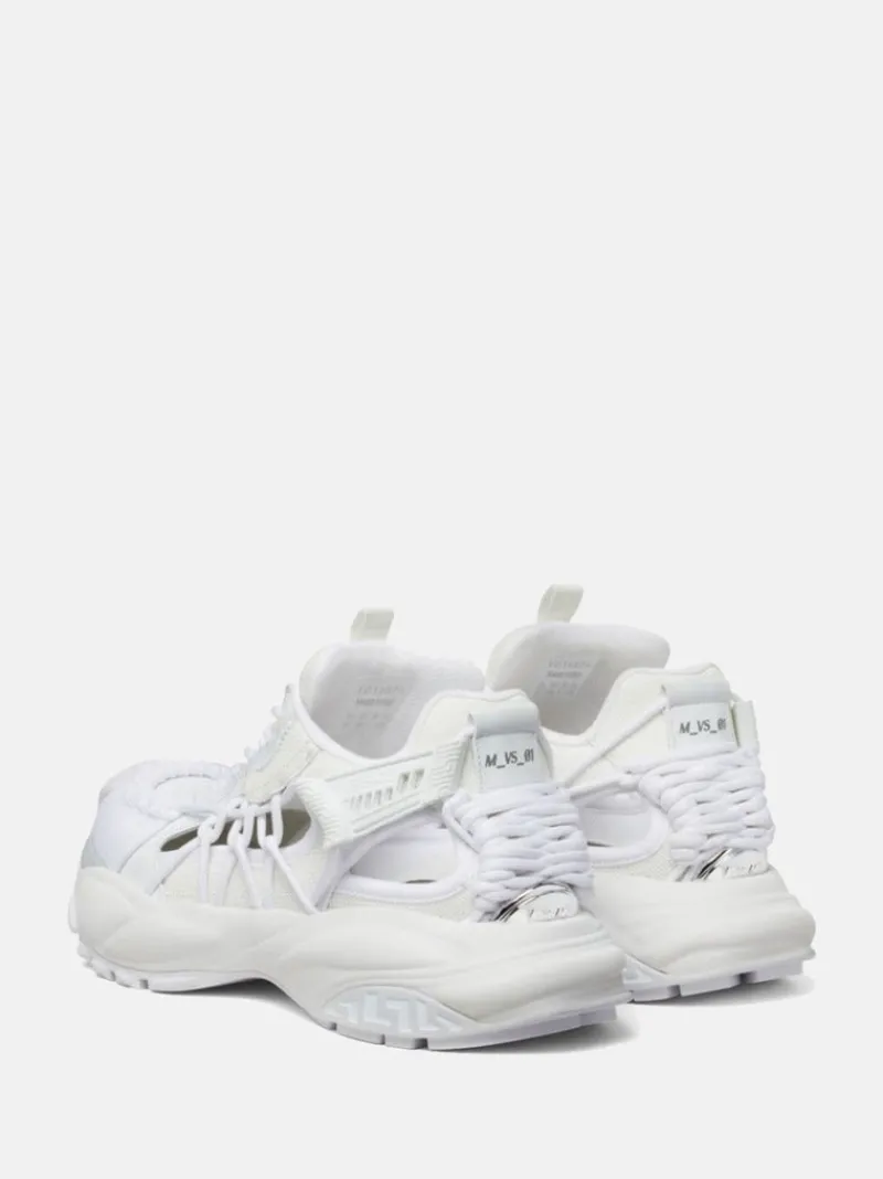 Sneakers>VERSACE Calf Leather Low Top