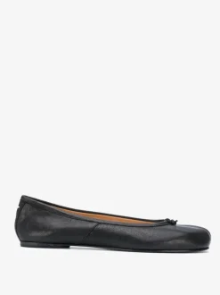 Flats>MAISON MARGIELA Calfskin Tabi Ballet Flats