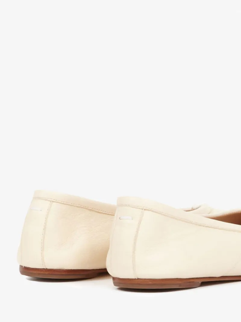 Flats>MAISON MARGIELA Calfskin Tabi Ballet Flats