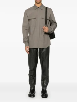 Shirts>RICK OWENS Camicia Work Shirt