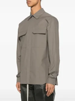 Shirts>RICK OWENS Camicia Work Shirt