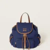Bags>MIU MIU Canvas Backpack
