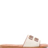 Sandals>MIU MIU Canvas Sandal