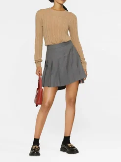 Knitwear>POLO RALPH LAUREN Cashmere Classic Julianna Long Sleeve Pullover