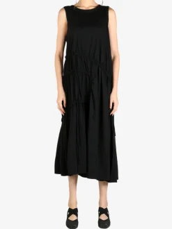 Dresses>Y'S Chain Stitch Cut Long Dress