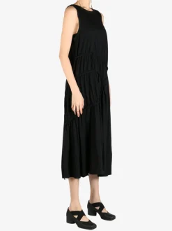 Dresses>Y'S Chain Stitch Cut Long Dress