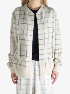 Knitwear>FRENCKENBERGER Checkered Bomber