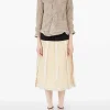 Shirts>MAISON MARGIELA Checkered Mesh Layered Blouse