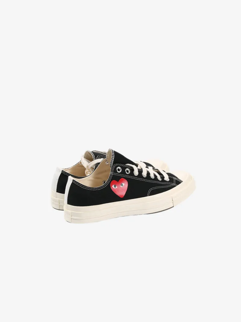 Sneakers | Sneakers>COMME DES GARCONS PLAY X CONVERSE Chuck Taylor 70 Small Red Heart Low Top Sneakers