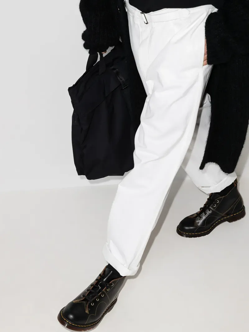 Boots>DR. MARTENS Church Black Vintage Smooth Boot