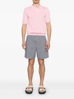 Shirts>COMME DES GARCONS SHIRT Classic Knitted Polo Shirt