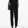 Pants>RICK OWENS Cocoon Crepe Track Pants