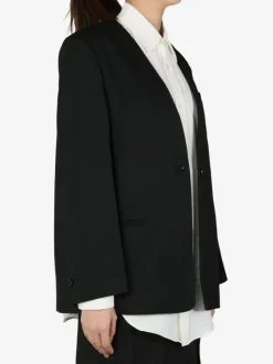 Jackets & Coats>ATELIER NEW YORK Collarless Blazer