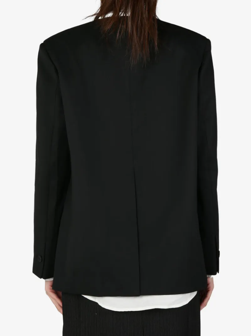 Jackets & Coats>ATELIER NEW YORK Collarless Blazer
