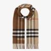 Scarves | Scarves>BURBERRY Contrast Cashmere Scarf