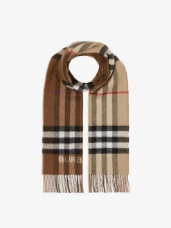 Scarves | Scarves>BURBERRY Contrast Cashmere Scarf