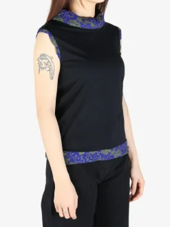 Tops>DRIES VAN NOTEN Contrast Top
