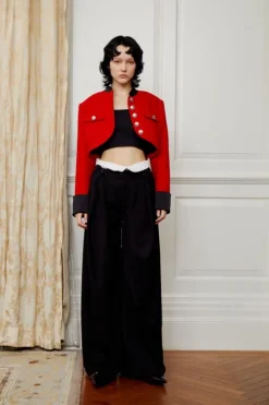 Pants>ODTD Corset Wideleg Trousers