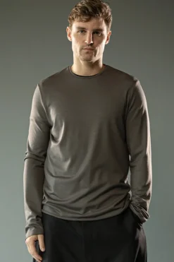 Knitwear>RORKE BADER Cosine Wool Crewneck Sweater