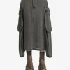 Skirts>Y'S Cotton Cargo Skirt